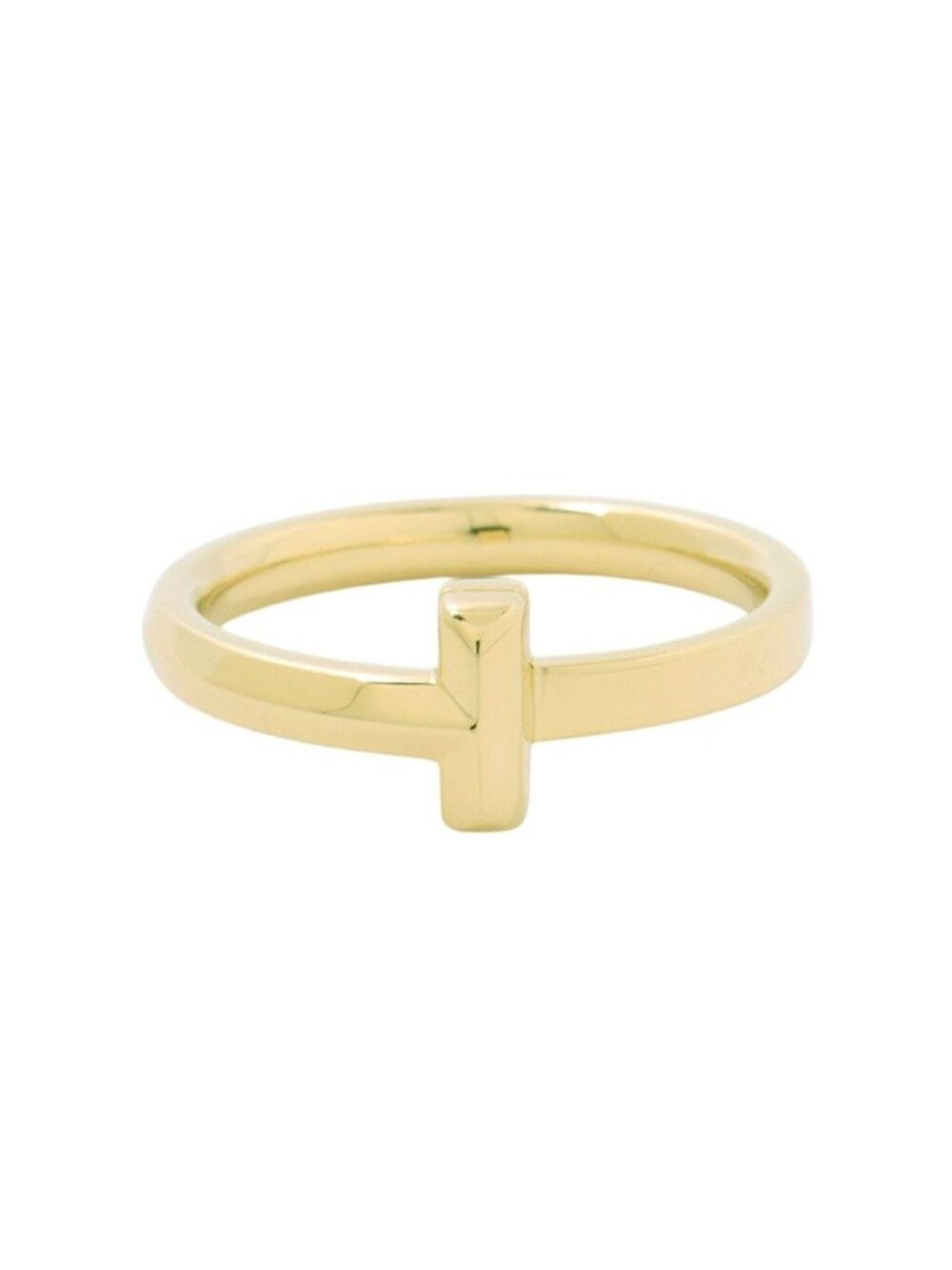 Tiffany & Co Ring T One Narrow 18k Yellow Gold